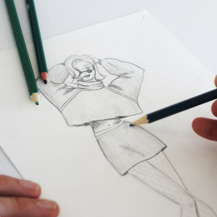 איך מציירים גוף באיור אופנה?